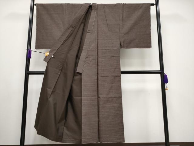 平和屋着物●極上 男性 本場大島紬 アンサンブル 絣文様 逸品 未使用 CYAA4126s6