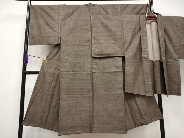 平和屋着物●極上　男性　本場大島紬　アンサンブル　9マルキ　逸品　未使用　CYAA4129s6 平和屋着物○極上 男性 本場大島紬 アンサンブル 9マルキ 逸品 未使用