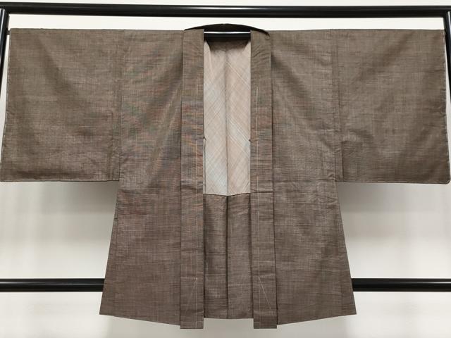 平和屋着物●極上 男性 本場大島紬 アンサンブル 9マルキ 逸品 未使用 CYAA4129s6