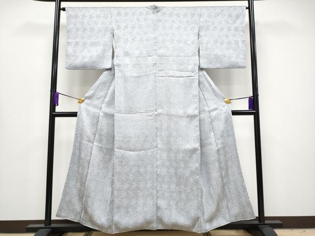 平和屋着物●極上 名門 藤娘きぬたや・総絞り 杢目絞り 小紋 潤色地 逸品 CYAA4175s6