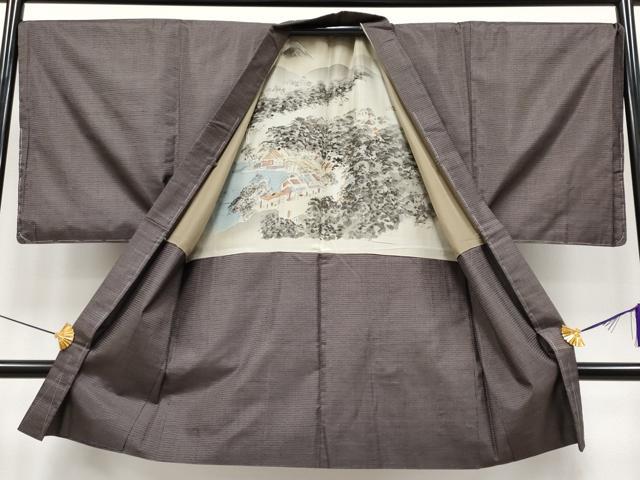 平和屋着物●極上 男性 本場大島紬 アンサンブル 100亀甲 総詰め 逸品 未使用 CYAA4193s6