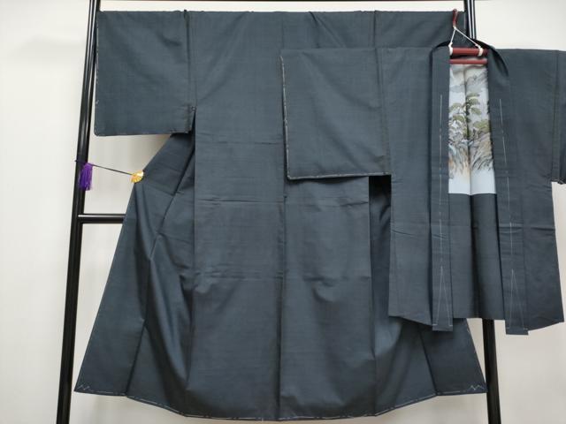 平和屋着物●極上 男性 本場大島紬 アンサンブル 100亀甲 総詰め 逸品 未使用 CYAA4198s6