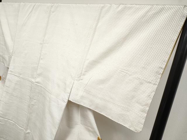 平和屋本店●極上 男性 奥越後絣 手織 キングサイズ 証紙付き 逸品 未使用 CYAA4204s6
