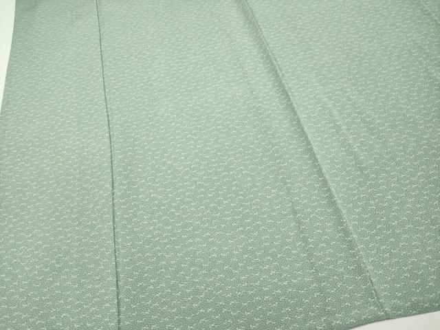平和屋本店▽極上 人間国宝 小宮康孝 江戸小紋 単衣 猫 薄青色地 鈴乃屋扱い 逸品 CYAA4345s6