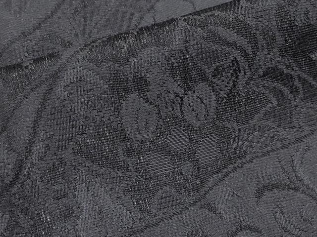 平和屋着物∞極上 道中着 二部式 お召地 更紗花唐草文 反端付き 逸品 未使用 CYAA4361s6