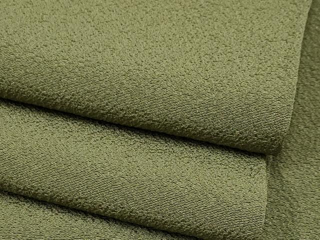 平和屋着物●極上 色無地 海松色 逸品 CYAA4372s6