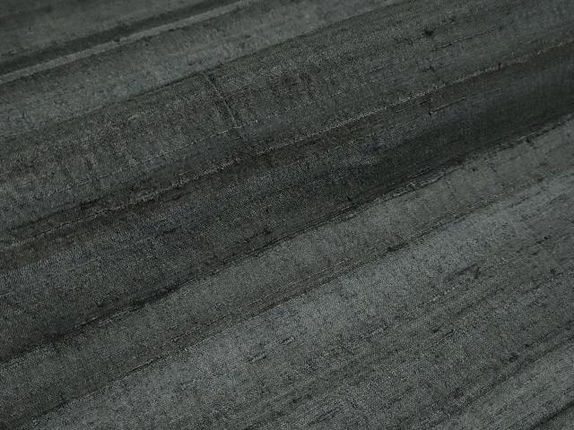 平和屋着物●極上 インド・アッサム 野蚕糸 手織 ムガシルク 両面 全通柄袋帯 横段文 逸品 CYAA4605s6