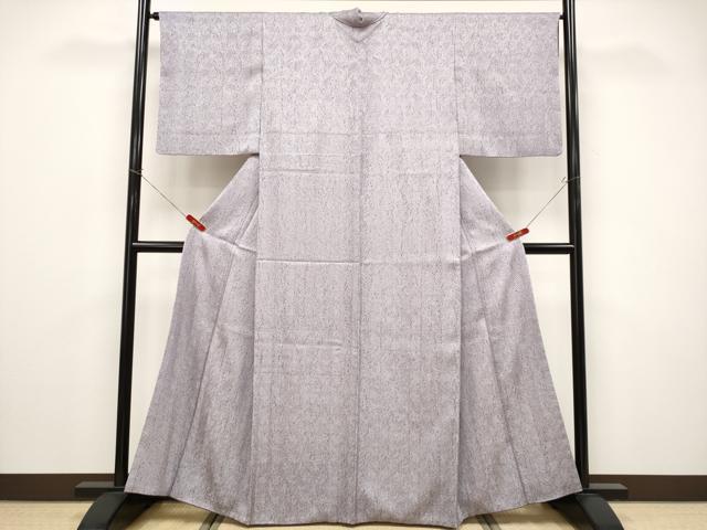 平和屋着物●極上 藤娘きぬたや・総絞り 杢目絞り 小紋 薄色地 鈴乃屋扱い 逸品 CYAA4496s6