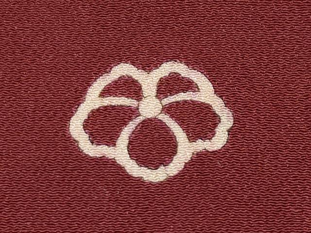 平和屋本店●極上 アンティーク 大正ロマン 振袖 刺繍 孔雀 松竹梅 暈し染め 金糸 鬼しぼ縮緬 葡萄茶色地 逸品 CYAA4521s6