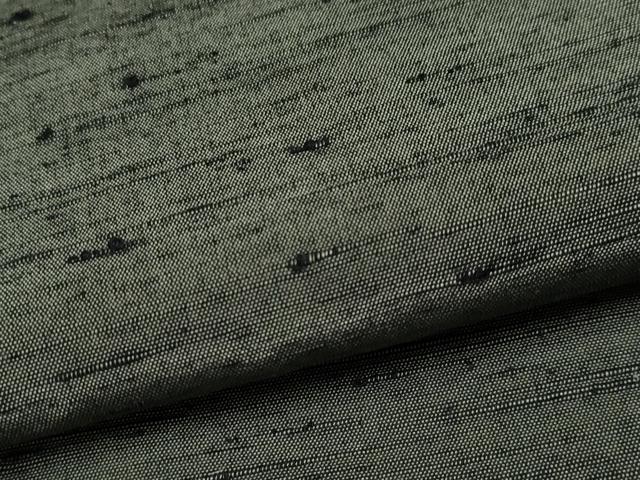 平和屋着物●極上 男性 紬 アンサンブル キングサイズ 色無地 藍媚茶色 逸品 未使用 CYAA4534s6