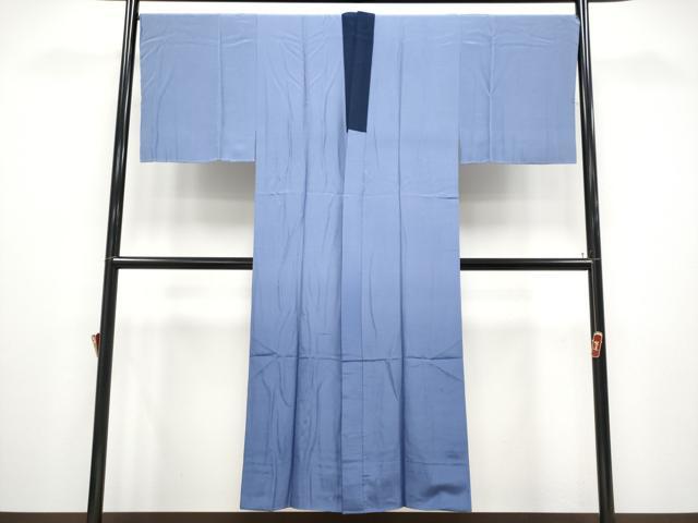 平和屋着物●極上 男性 紬 アンサンブル・長襦袢セット 縞 逸品 未使用 CYAA4540s6