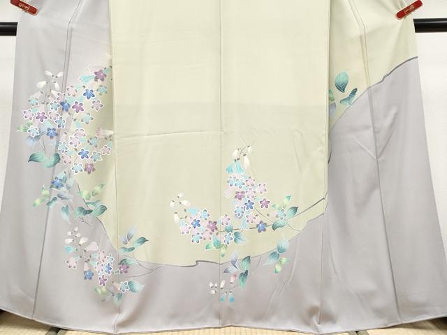 平和屋本店●極上 訪問着 友禅 枝花文 逸品 CYAA5106s6