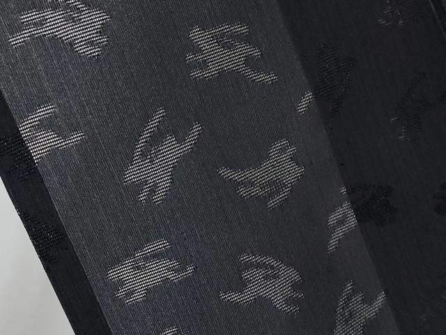 平和屋着物*極上 夏物 小紋 もじり織 跳兎 逸品 CYAA5088s6