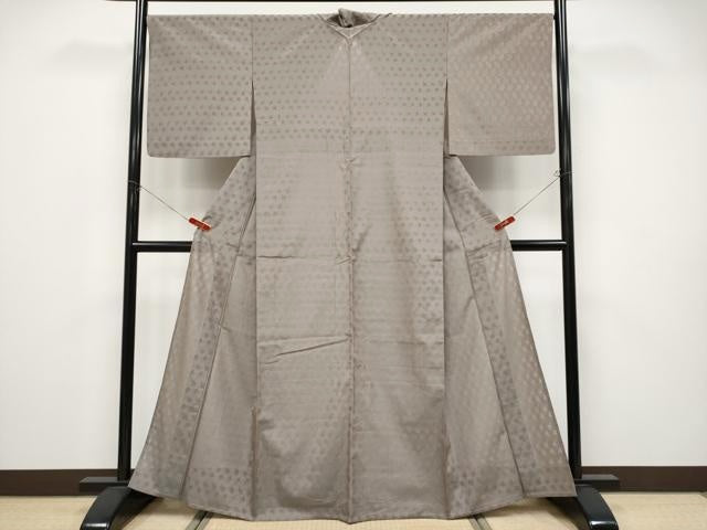 平和屋着物*極上 夏物 小紋 萬次郎 すかし織 燕 逸品 CYAA4586s6