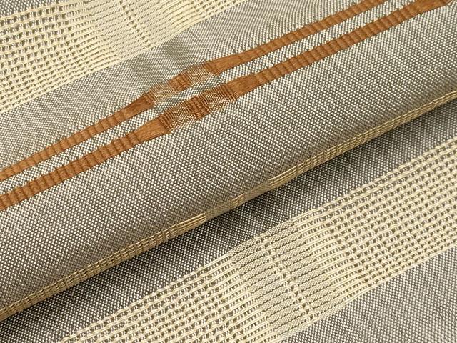 平和屋本店●極上 藤山千春 九寸名古屋帯 吉野間道 逸品 未使用 CYAA4610s6
