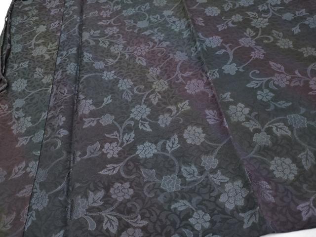 平和屋着物∞極上 道中着 ロング丈 牡丹唐草地紋 暈し染め 逸品 未使用 CYAA4640s6
