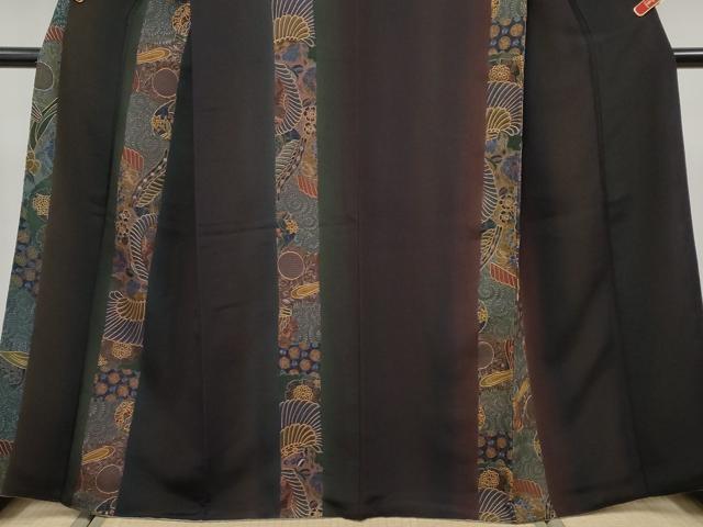 平和屋着物●極上 中国三大刺繍 スワトウ相良刺繍 総刺繍 訪問着 花唐草文 金糸 鬼しぼ縮緬 やまと誂製 逸品 CYAA4722s6