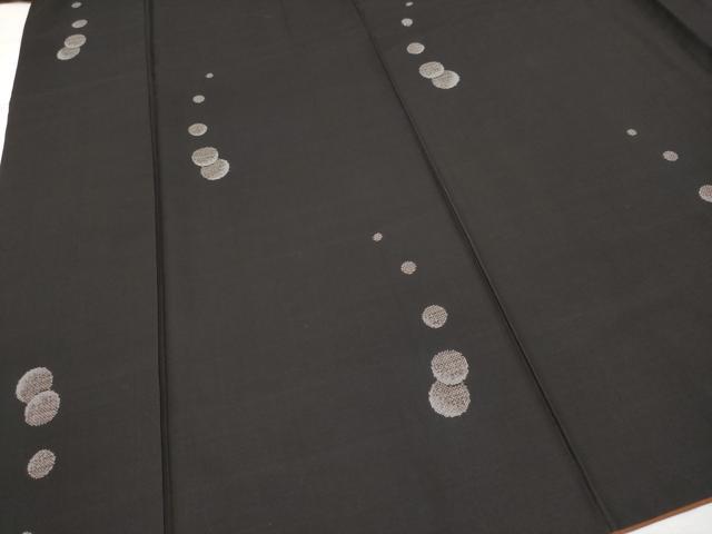 平和屋着物●極上 本場大島紬 9マルキ 地空き 水玉 ますいわ屋扱い 逸品 CYAA4756s6