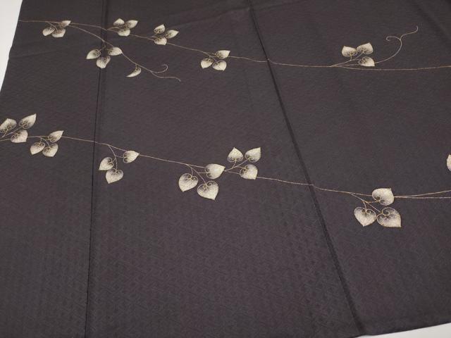 平和屋着物*極上 夏物 訪問着 網代紋紗 葵 金彩 紅消鼠色地 鈴乃屋扱い 逸品 CYAA4860s6