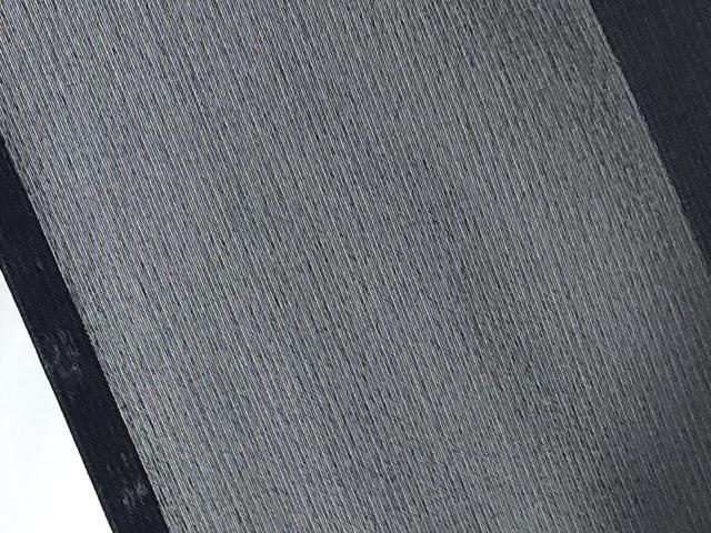 平和屋本店*極上 夏物 男性 東郷織物謹製 本場大島紬 夏大島 キングサイズ みじん格子 濃紺地 証紙付き 逸品 CYAA4941s6