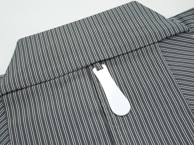 平和屋本店●極上 男性 人間国宝 甲田綏郎 精好仙台平 馬乗り袴 縞 三越扱い 逸品 CYAA4945s6