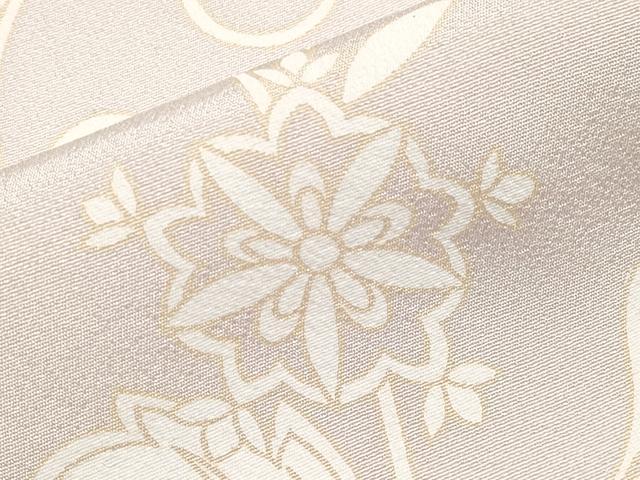 平和屋本店●極上 訪問着 駒刺繍 更紗唐草文 金彩 桜色地 逸品 未使用 CYAA4951s6