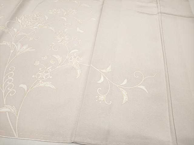 平和屋本店●極上 訪問着 駒刺繍 更紗唐草文 金彩 桜色地 逸品 未使用 CYAA4951s6
