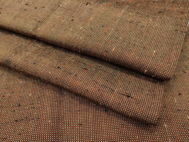 平和屋本店■希少 ざざんざ織 単衣 逸品 CZAA1129s5