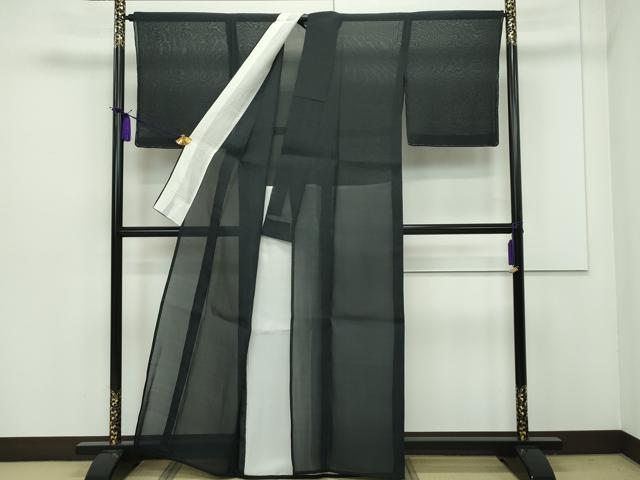 平和屋本店■極上 夏物 本場大島紬 夏大島 逸品 未使用 CZAA1137s5