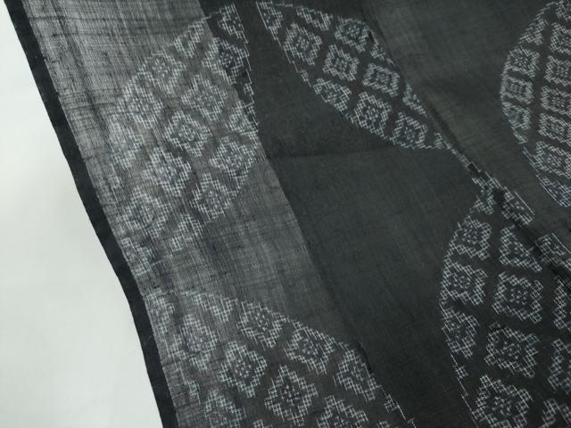 平和屋本店*極上 夏物 重要無形文化財 本場宮古上布 七宝文 苧麻 逸品 CZAA1245s5