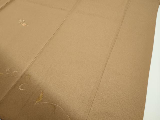 平和屋本店●極上 創業460年・千總 訪問着 草花文 暈し染め 金糸 逸品 CZAA1510s5