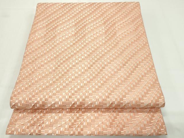 平和屋本店■極上 本場筑前博多織 草木染 手織工房 染匠:小森久 八寸名古屋帯 証紙・共箱付き 逸品 未使用 CZAA1595s5
