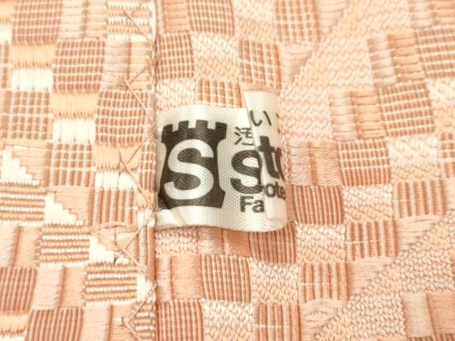 平和屋本店■極上 本場筑前博多織 草木染 手織工房 染匠:小森久 八寸名古屋帯 証紙・共箱付き 逸品 未使用 CZAA1595s5