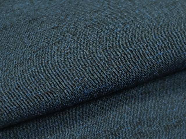 平和屋本店■極上 男性 結城紬 アンサンブル 杢 証紙付き 逸品 CZAA1612s5