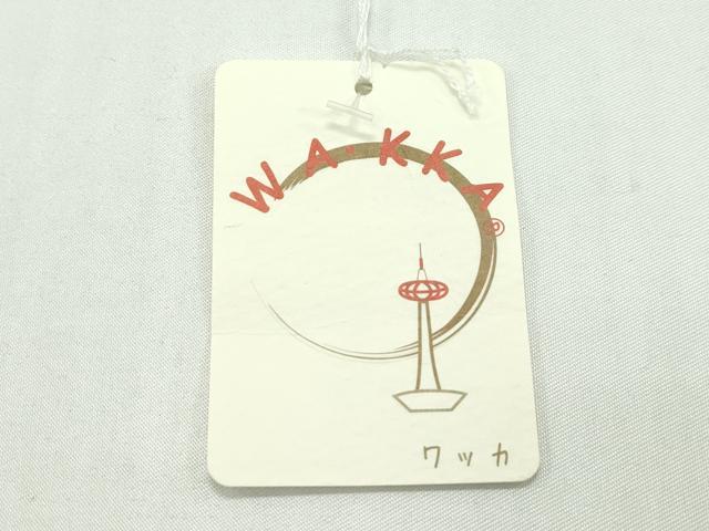 平和屋本店■極上 両面 半幅帯 WAKKA ワッカ うさぎ 遊禅庵 逸品 未使用 CZAA1650s5