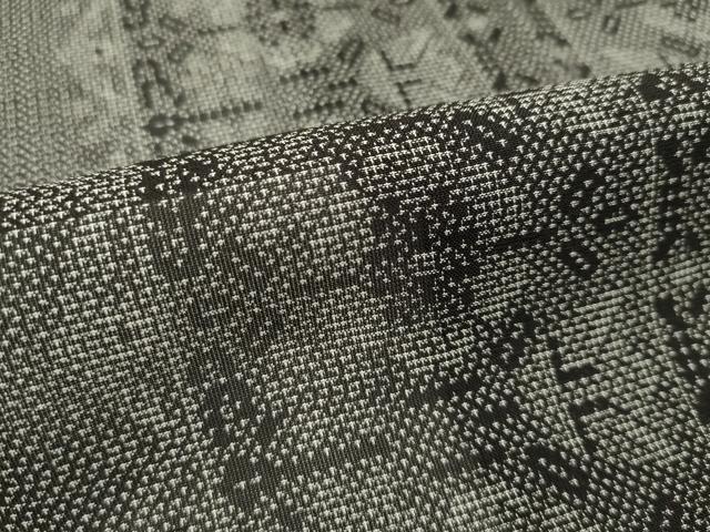 平和屋本店■極上 夏物 本場大島紬 夏大島 泥染め 9マルキ 白新染織謹製 証紙付き 逸品 CZAA1727s5