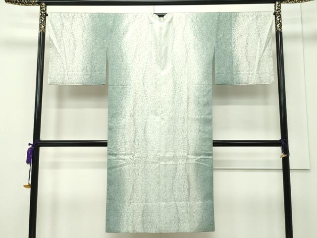 平和屋本店■極上 道行コート ロング丈 スリーシーズン 春夏秋 塵除け 草花紋紗 逸品 CZAA1808s5