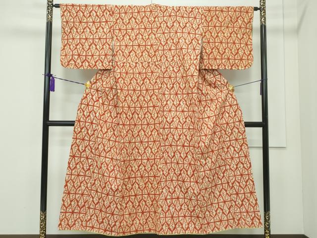 平和屋本店●極上 茜染 綿 逸品 CZAA1817s5