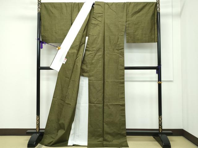 平和屋本店■極上 本場大島紬 単衣 アンサンブル 袖なし羽織 120亀甲 逸品 CZAA1895s5