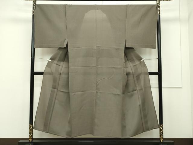 平和屋本店*極上 男性 キングサイズ 夏物 お召 涅色地 逸品 CZAA1958s5
