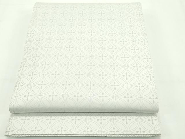 平和屋本店■極上 「美しいキモノ」お馴染みのメーカー となみ織物 両面 六通柄袋帯 草花文 銀糸 証紙付き 逸品 未使用 CZAA1996s5