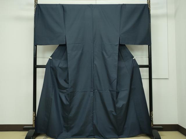 平和屋本店■極上 男性 銀座もとじ キングサイズ 本場大島紬 単衣 泥染め 逸品 CZAA2006s5