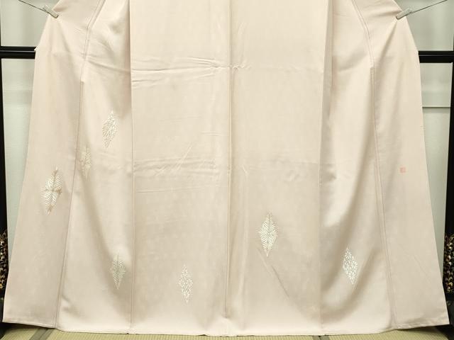 平和屋本店■極上 山口美術織物 皇室 伊勢神宮御用 西陣織 訪問着 総刺繍 菱花文 洗柿色地 逸品 CZAA2009s5