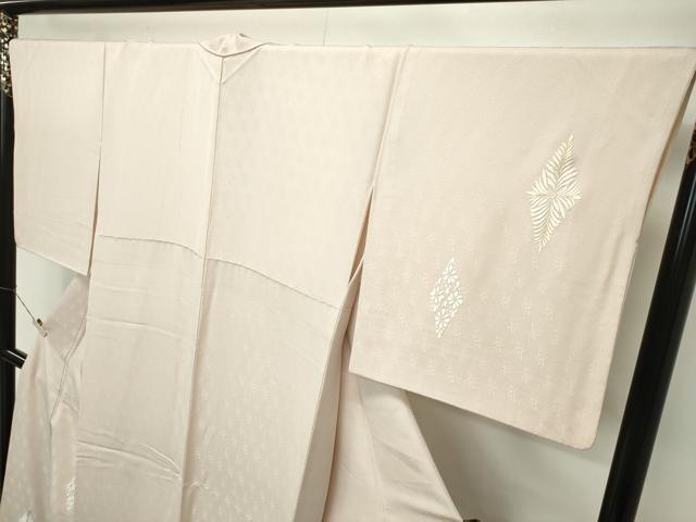 平和屋本店■極上 山口美術織物 皇室 伊勢神宮御用 西陣織 訪問着 総刺繍 菱花文 洗柿色地 逸品 CZAA2009s5