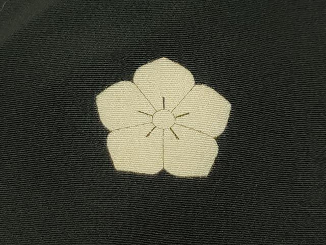 平和屋本店■極上 アンティーク 大正ロマン 振袖 相良刺繍 松竹梅飛鶴文 暈し染め 黒地 逸品 CZAA2043s5