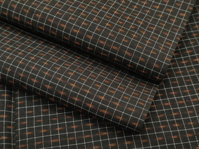平和屋本店●極上 国指定重要無形文化財 本場久米島紬 手織 そごう扱い 逸品 CZAA2070s5