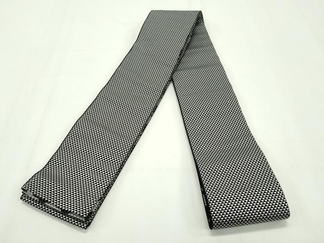 平和屋本店●極上 男性 両面 角帯 鱗文 逸品 CZAA2090s5