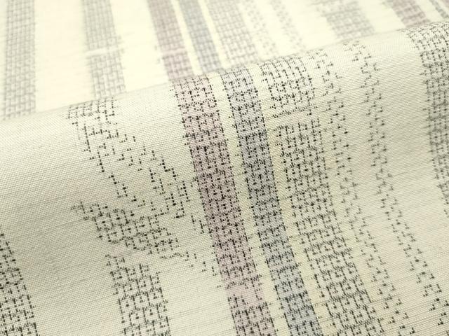 平和屋本店●極上 結城紬 奥順謹製 はたおり娘 100亀甲 平織り 竹並び やまと誂製 証紙付き 逸品 未使用 CZAA22475s