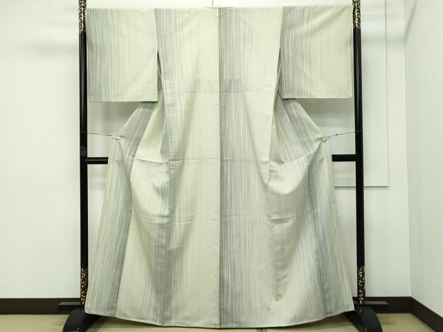 平和屋本店■極上 本塩沢 やまだ織 200色 単衣 逸品 CZAA2344s5