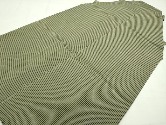 平和屋本店●極上 男性 馬乗り袴 縞 逸品 未使用 CZAA2480s5